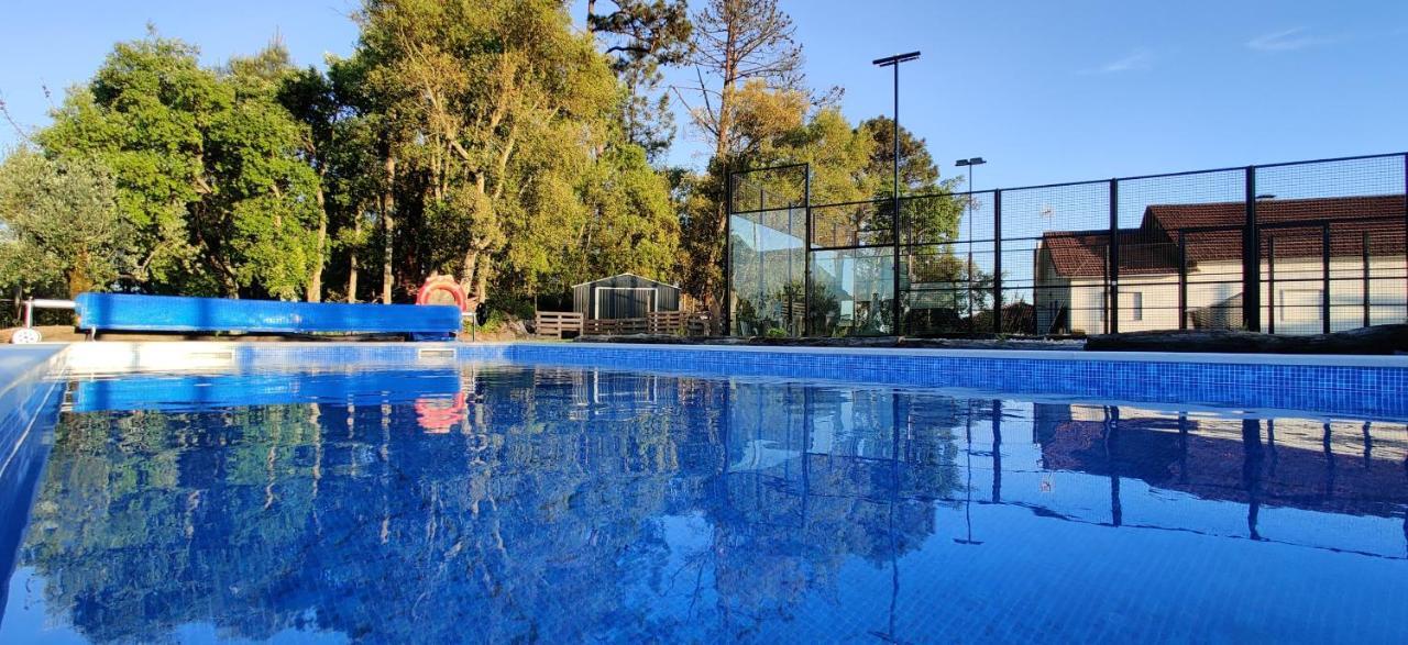 Poco E Meio - Padel & Pool Santiago da Guarda Ngoại thất bức ảnh